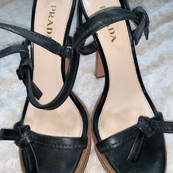 Prada Open-Toe platform heel - Picture 2 of 4